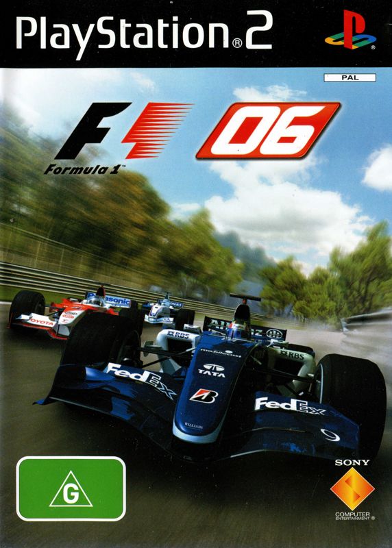 Formula One 06 box art for Playstation 2